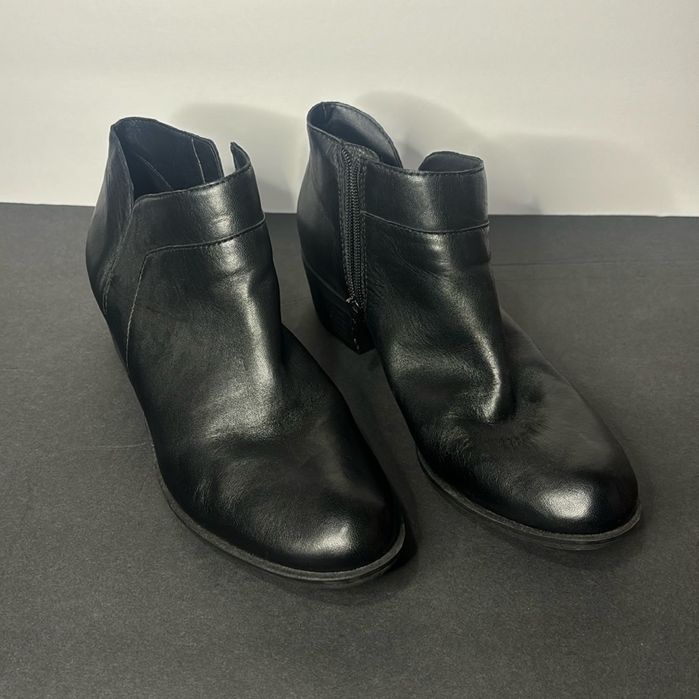 Lucky Brand Black Leather Boots